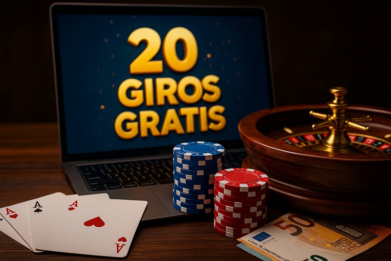 20 Giros Gratis sin depósito Bonos en Casinos en línea de España