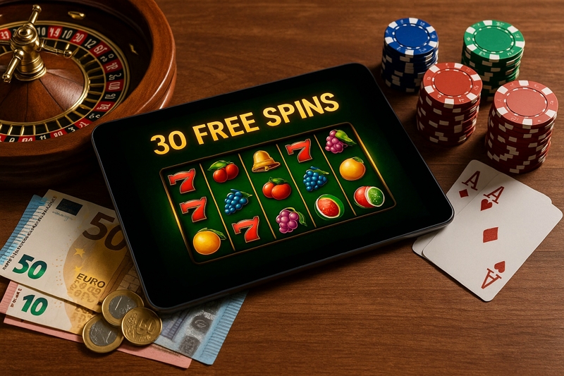 30 giros gratis en casinos en línea sin depósito de España