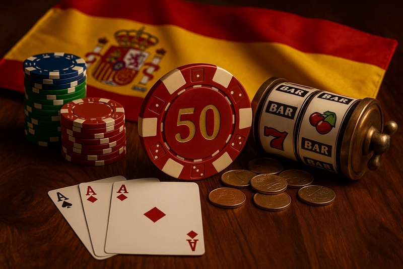 50 giros gratis sin depósito bonos en casinos en línea de España
