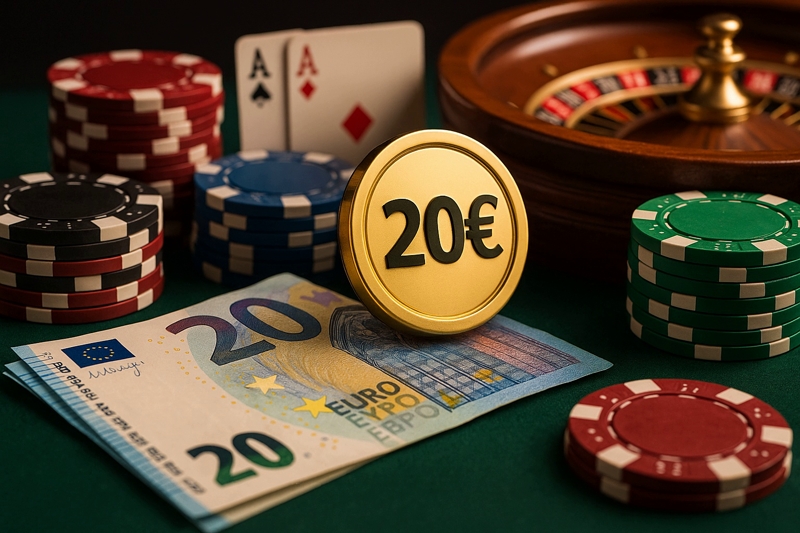 Casino 20 euros gratis sin depósito en España