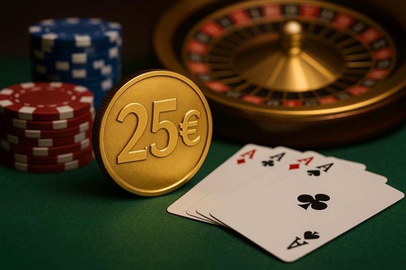 25 euros gratis bonos en casinos en línea de España